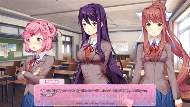 Doki Daki literature Club游戏
