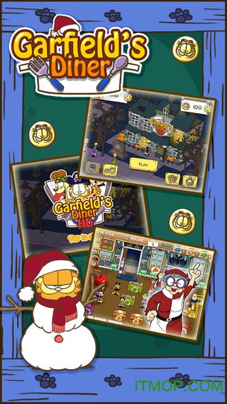 加菲猫餐厅游戏 加菲猫餐厅中文版