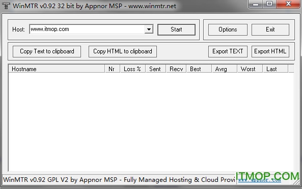 winmtr中文版
