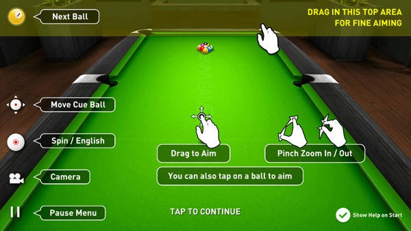 真实台球3d手机版游戏攻略5