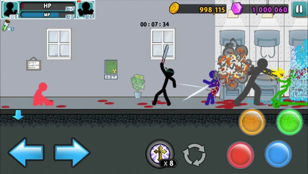 愤怒的火柴人5中文最新版