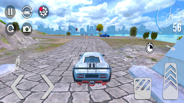 超能赛车山地车祸模拟器