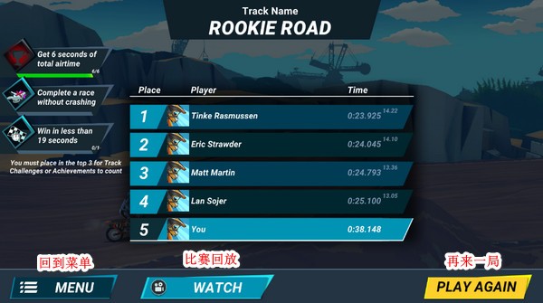 疯狂技能越野摩托车3手机版游戏玩法6