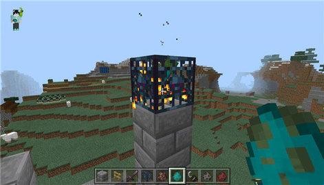 我的世界落幕曲整合包游戏刷怪塔制作教程5