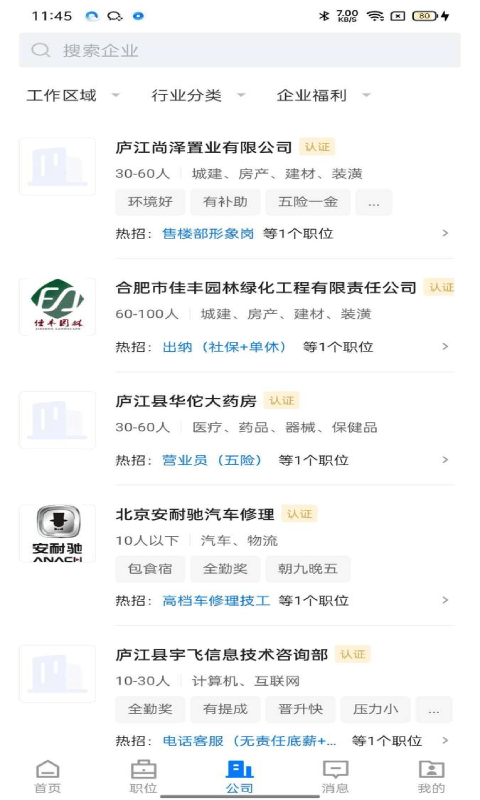 魅力庐江人才网app