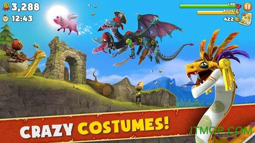 饥饿龙国际服万圣节霸王龙