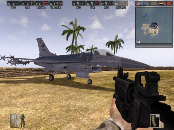 战地风云1942步兵战术视角