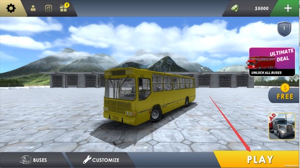 巴士模拟器极限道路游戏玩法1