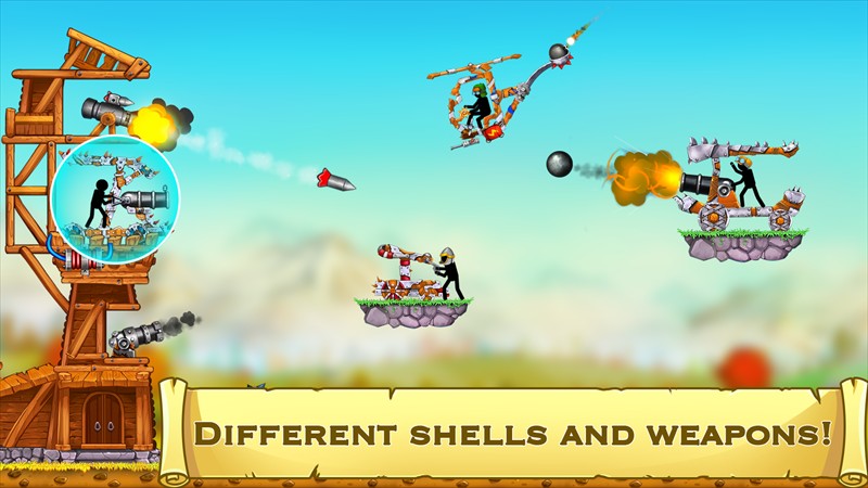 火柴人之守卫城堡2游戏玩法2