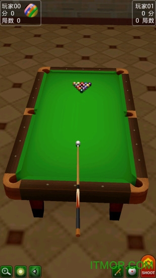 经典台球游戏