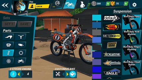 疯狂越野摩托车 第3张图